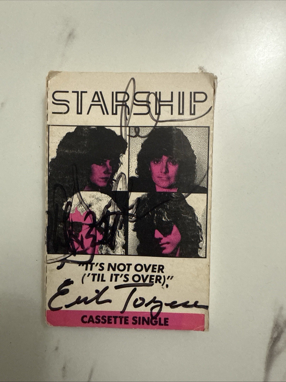 Autograph Starship Cassette Tape