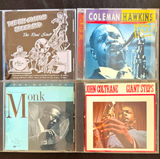 Vintage Jazz CD’s - Coltrane, Hawkins, Cullum, Monk - Lot of 4 Classics picture