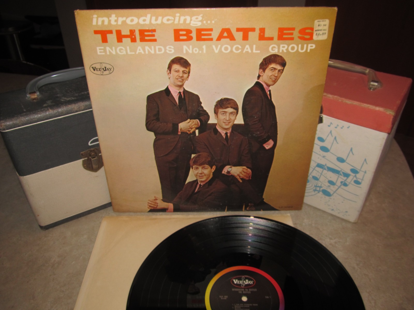 Introducing THE BEATLES Original Version 2 - Veejay Vinyl Lp Mono - Tested