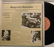 V/A 2Lp Songs Of The Depression On Book Of The Month - Vg++ / Vg++ picture