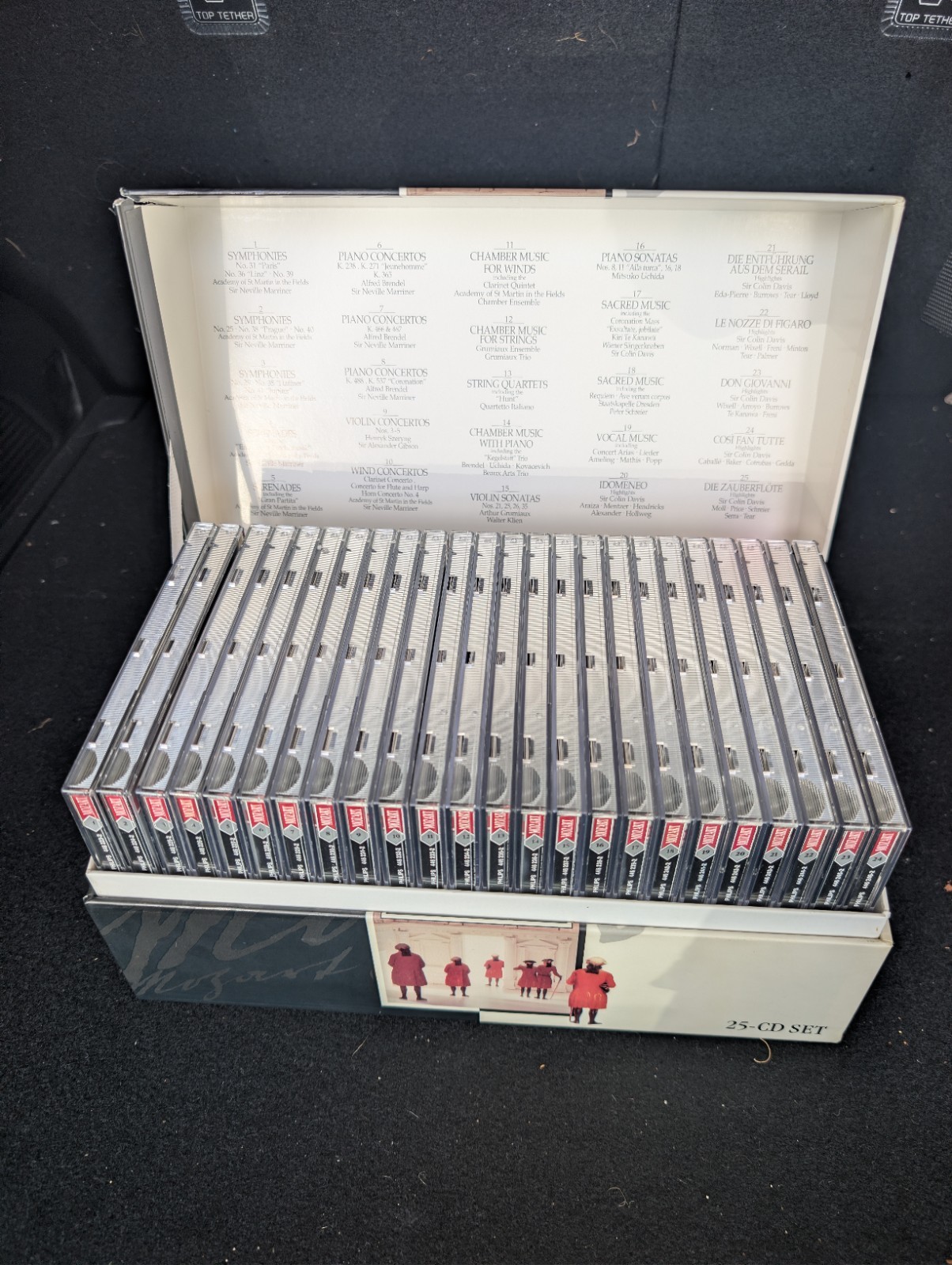 The Best of the Complete Mozart Edition Philips 25 CD Box Set Missing One Cd