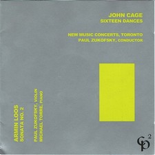 JOHN CAGE 'Sixteen Dances' CD (CP2, 2002) RARE picture