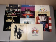 Lot of 11 Vintage 70s/80s Rock, Soft Rock, Folk Rock Vinyl Records -All Untested picture