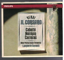 Verdi: Il Corsaro / Jessye Norman, José Carreras, Caballé (2 CDs, 1989, Philips) picture