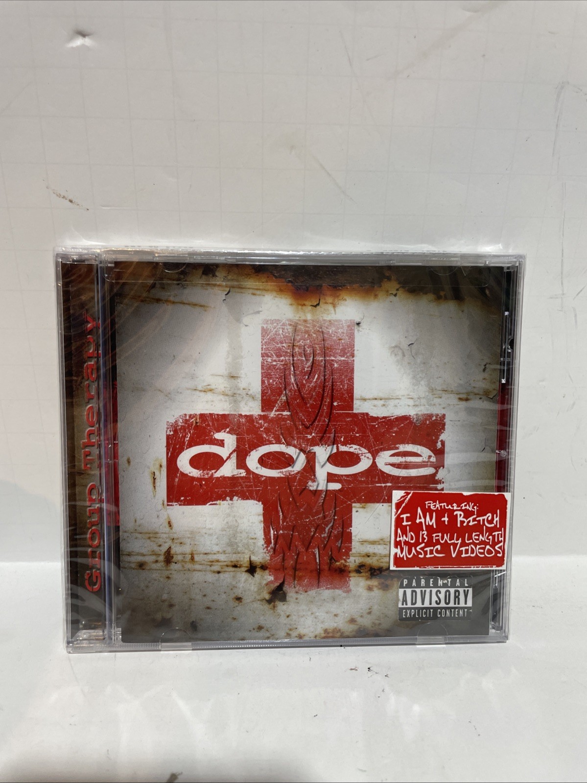 Group Therapy by Dope (CD, 2003) Industrial Goth Factory Sealed  Rare
