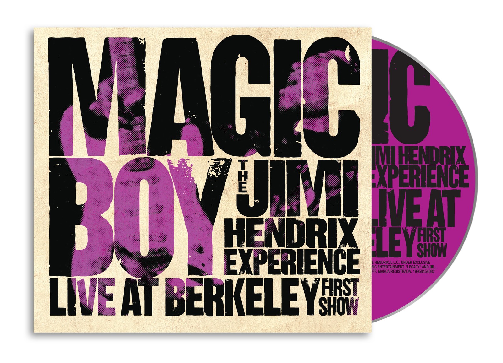 The Jimi Hendrix Experience Magic Boy: Live at Berkeley, First Show (CD) Album