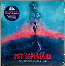 Pet Sematary [Wax Work Pressing] Colored Vinyl Record Album [Sealed] picture
