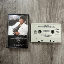 Michael Jackson Thriller Cassette 1982 Epic QET 38112 Original Tape Tested VTG picture