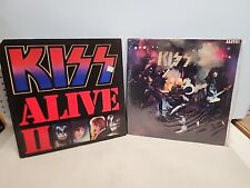 KISS ‎ALIVE & ALIVE II 1975  Hard Rock Vinyl LP  W/ BOOKLET, SLEEVES & Inserts picture