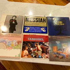 CLASSICAL (6) Vinyl LPs: Messiah,Rampal,Balin,Montreaux Sun,Carousel,Night Music picture