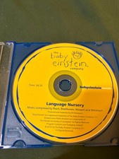 Vintage Rare Baby Einstein 2000 Language Nursery CD picture