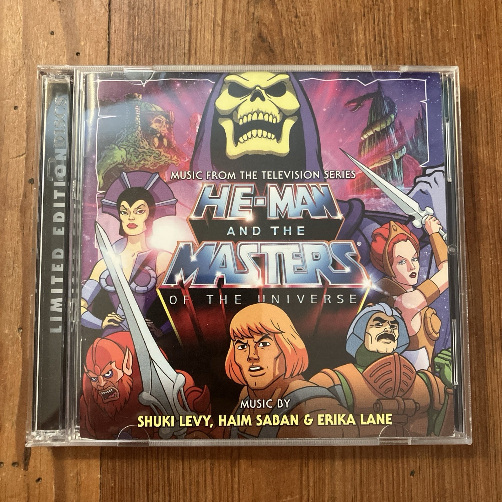 He-Man Masters of the Universe Soundtrack CD 2015 La-La Land LLLCD 1347 /3000