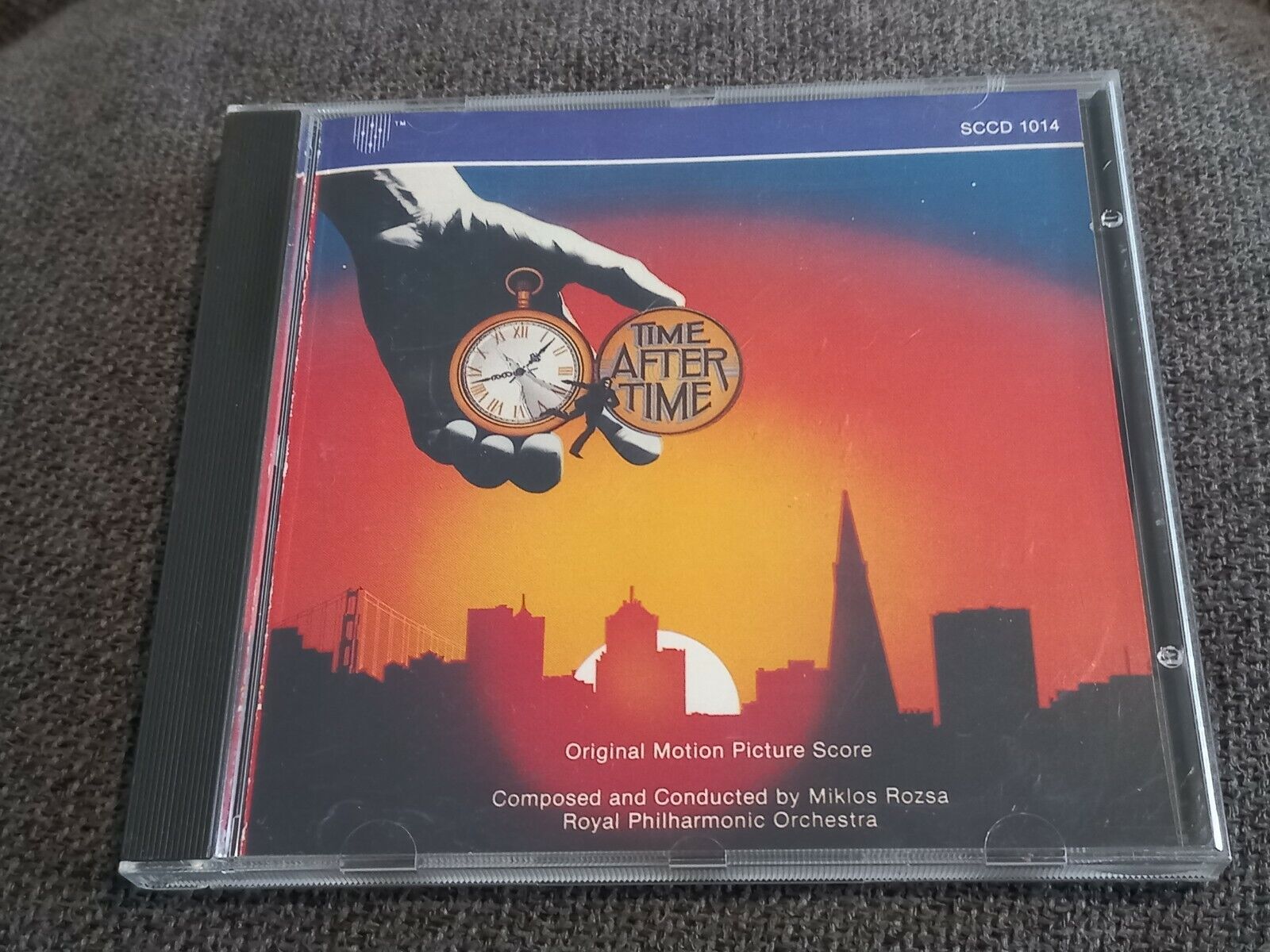 Time After Time- Original Movie Soundtrack CD Miklos Rozsa Rare Disc Near Mint
