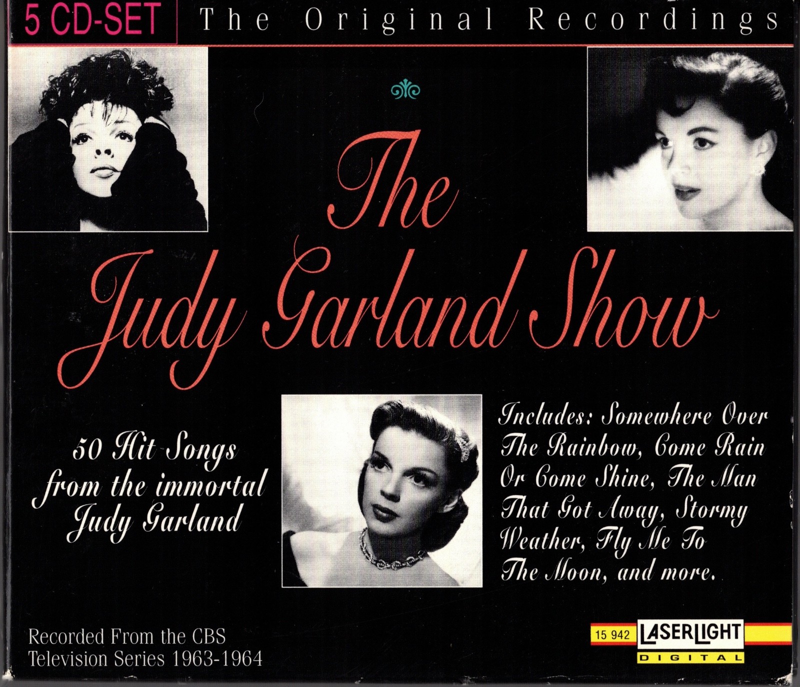 The Judy Garland Show 5 CD set The Original 1963-1964 Recordings LaserLight