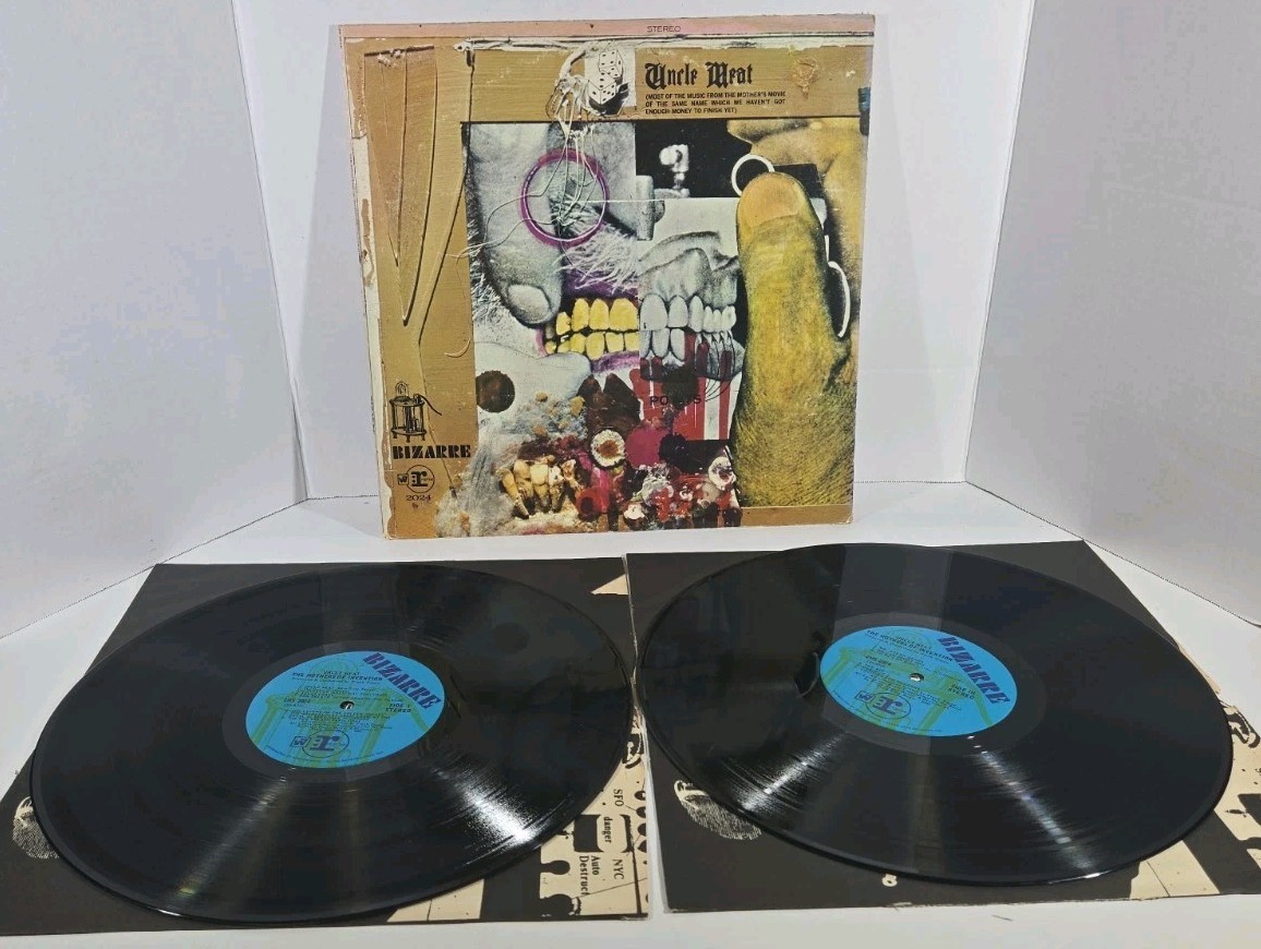 1969 THE MOTHERS OF INVENTION 2LP Uncle Meat 2MS2024 Bizarre Reprise FRANK ZAPPA