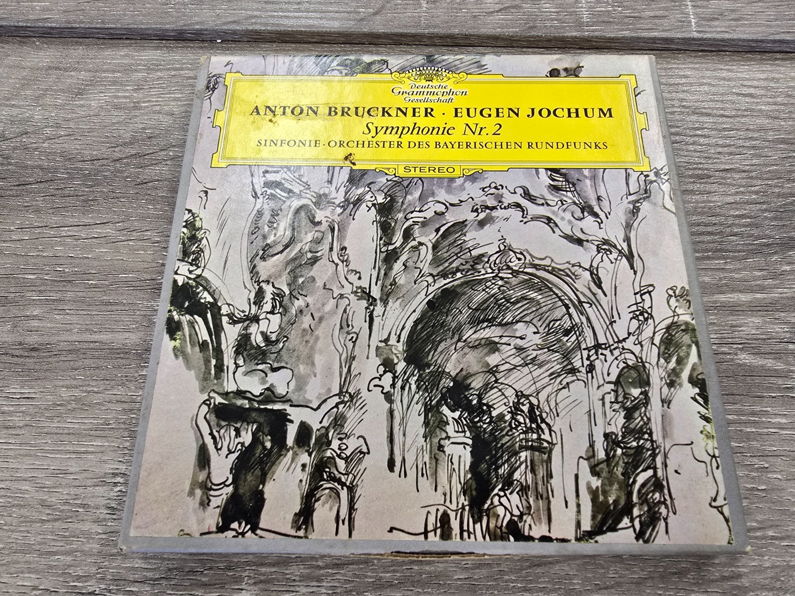 BRUCKNER Symphony No.2 JOCHUM Bavarian Radio Symphony Reel To Reel Tape DG