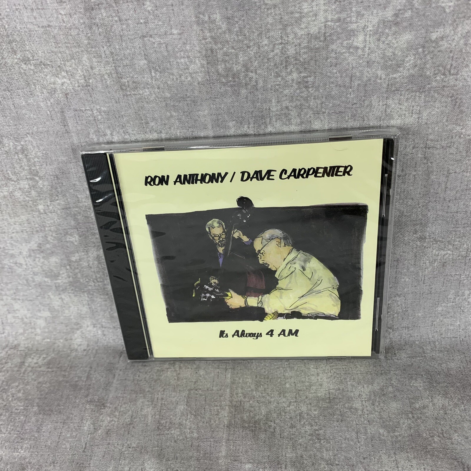 RARE Brand New Ron Anthony - And Dave Carpenter - Its Always 4 A.M. Unopened CD