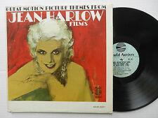 GREAT MOTION PICTURE THEMES from JEAN HARLOW films LP picture
