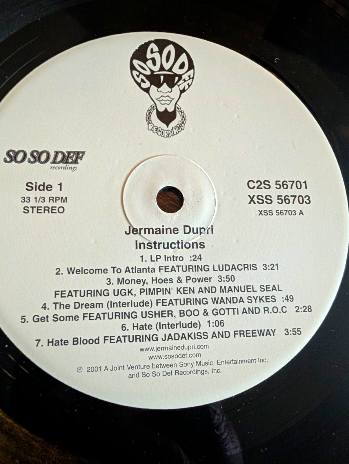 Jermaine Dupri 2nd Album Instructions 12