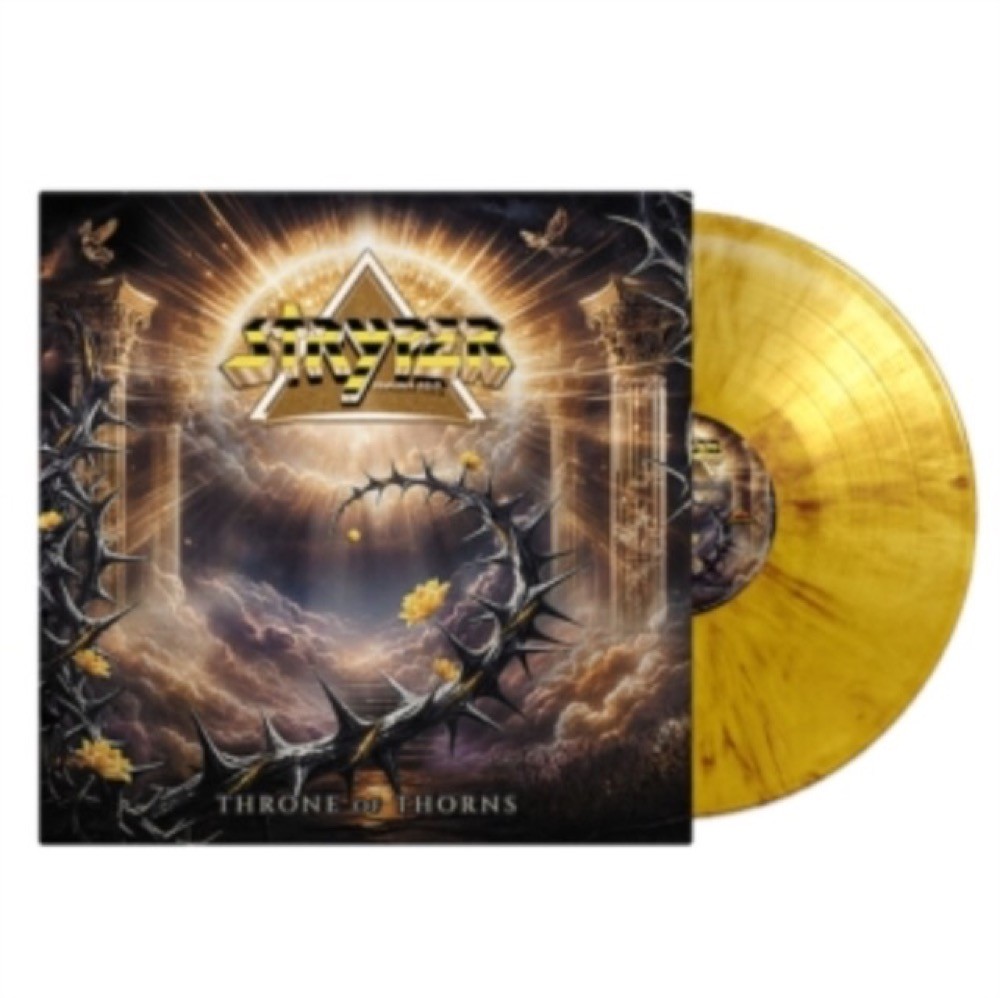 Stryper - Throne of Thorns (Yellow / Brown Marble Vinyl) New Sealed Vinyl