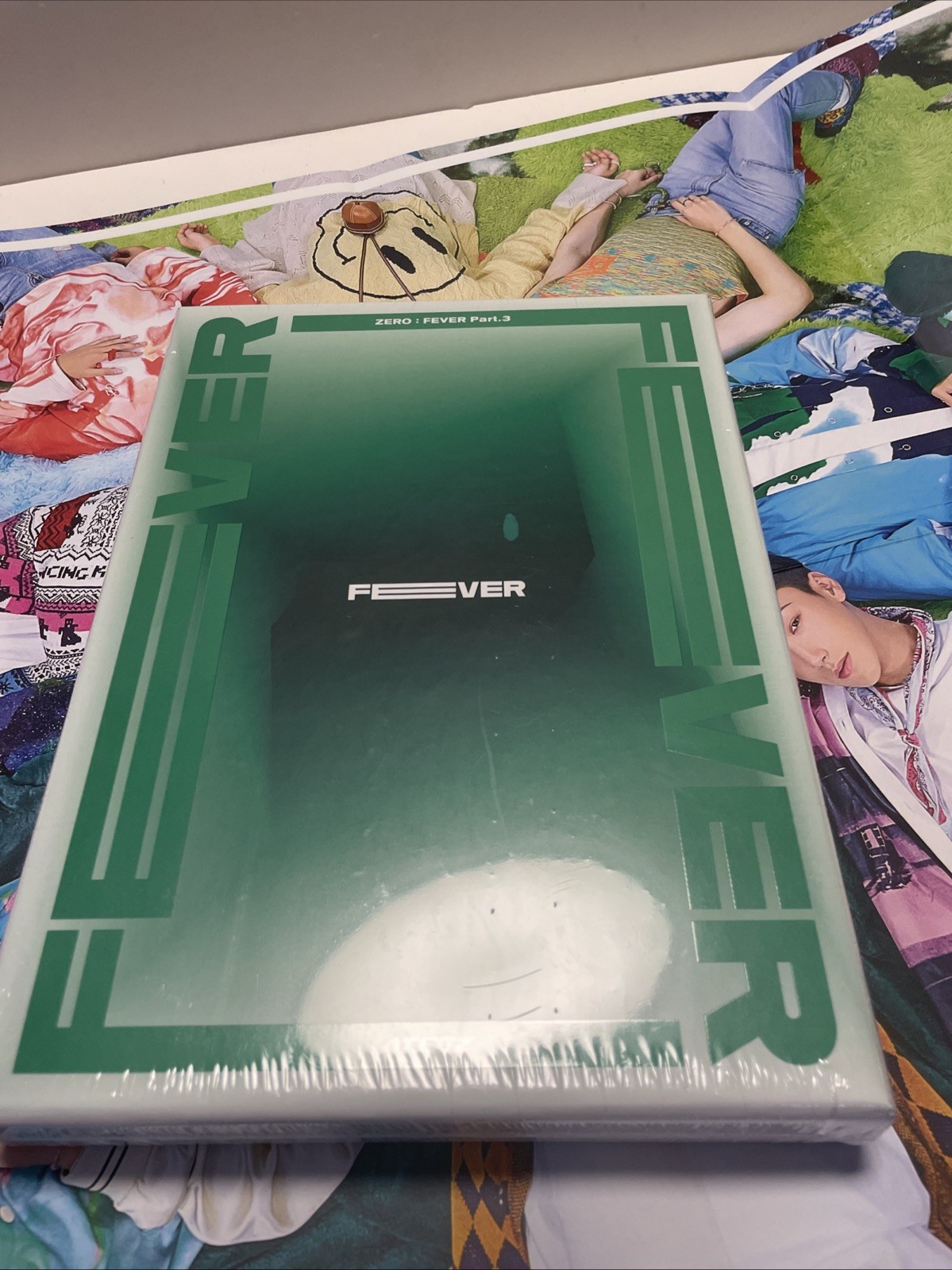 ATEEZ Zero Fever Part 3 - A Ver - Green Version Album CD/PhotoPoster/…Sealed New
