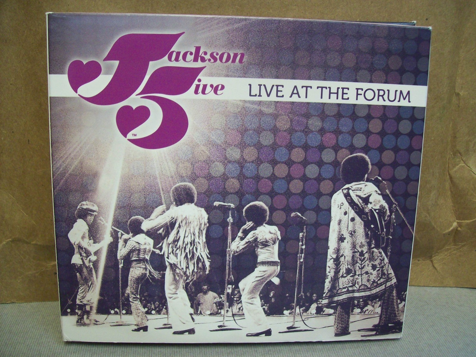 THE JACKSON FIVE 5 Live At The Forum 2 CD SET RARE LIMITED EDITION 2010 HIP-O