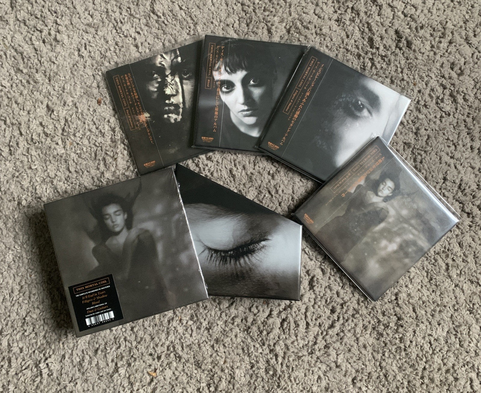 ULTRA RARE This Mortal Coil - Japan Ltd Ed 4 CD Box Set TMCBOX1. 4AD. AS NEW.