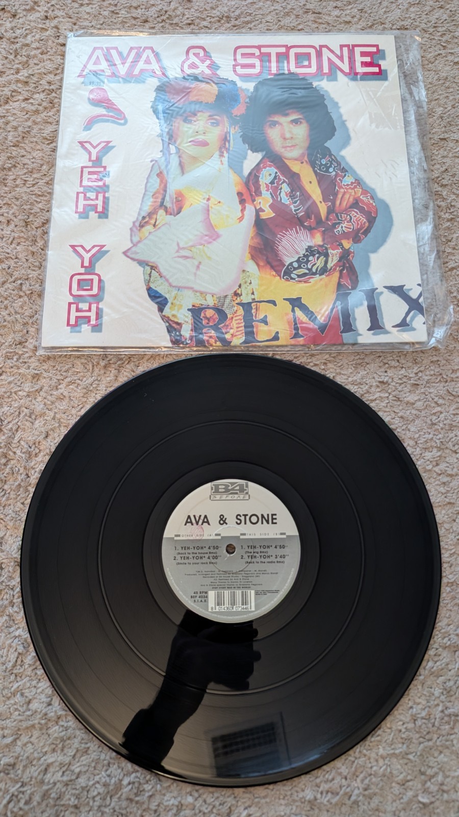 AVA & STONE Hey You  1994 original Euro House, Italodance  Mix 12\
