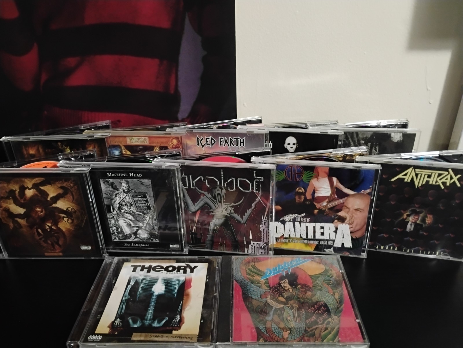 Metal CD Lot Of 12 Dokken,Machine Head,Pantera,Anthrax,Iron Maiden,Slayer & More