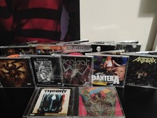 Metal CD Lot Of 12 Dokken,Machine Head,Pantera,Anthrax,Iron Maiden,Slayer & More picture
