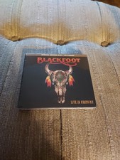 Blackfoot: Live In Kentucky 2021 CD/DVD Special Ed Bonus Features NEW SEALED OOP picture