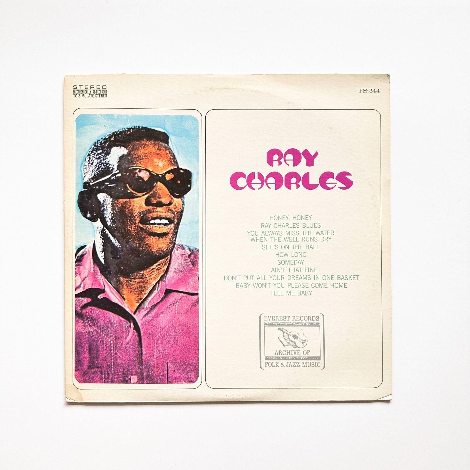Ray Charles - Vinyl LP Record - 1976