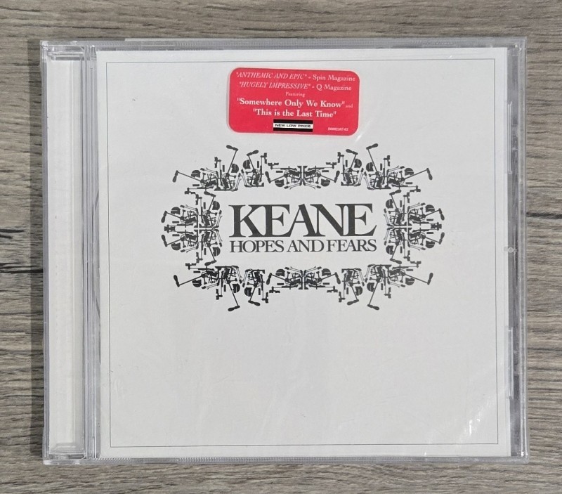 Keane - Hopes And Fears CD *BRAND NEW SEALED* 2004 with Hype Sticker