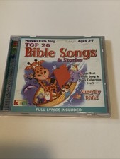Wonder Kids Sing - Top 20 Bible Songs & Stories - Double Length CD picture