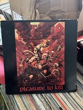 Kreator - Pleasure To Kill. 1986 Combat. W/ Merch Form. Vinyl. picture