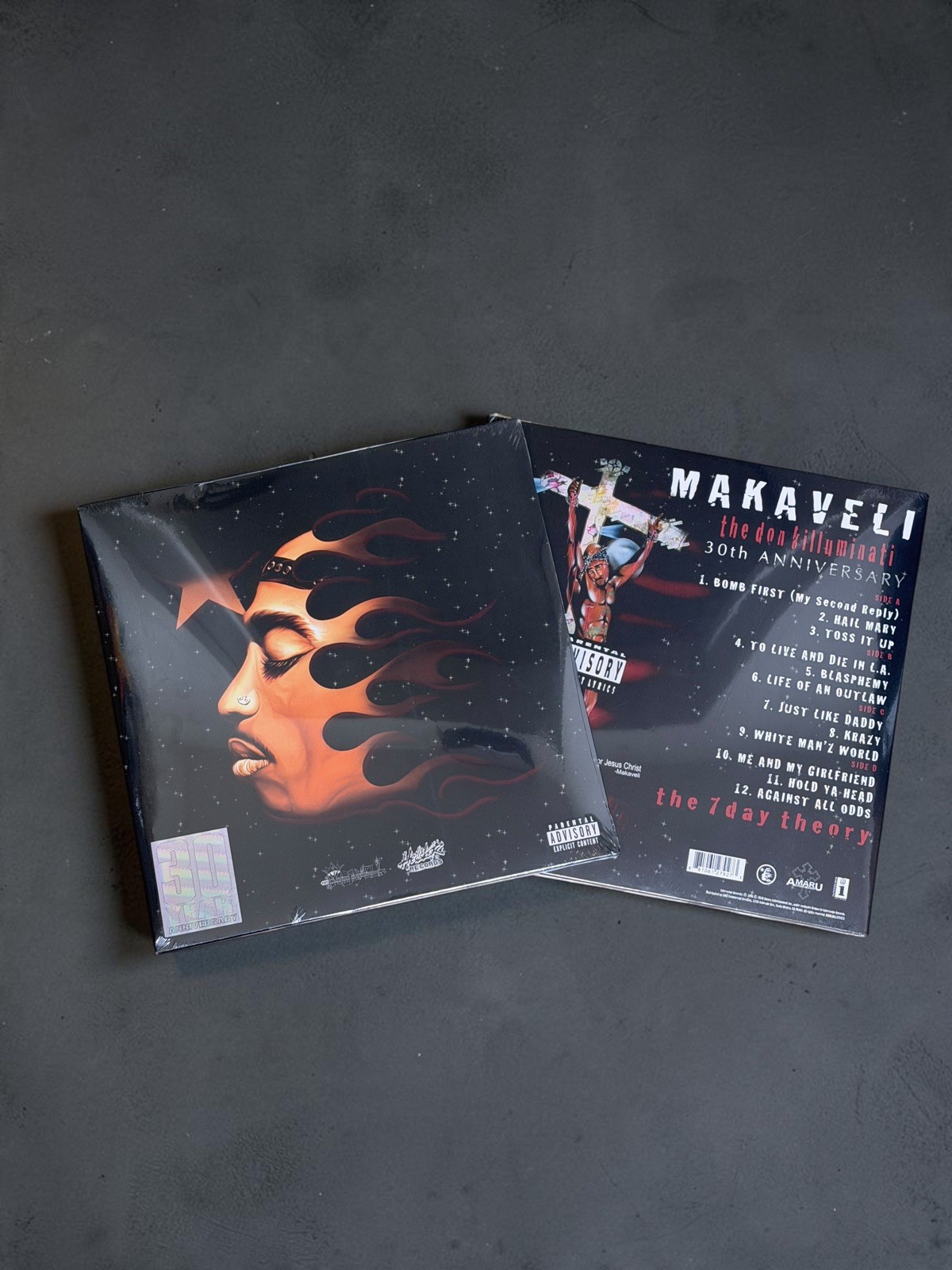 Makaveli 2Pac Don Killuminati 7 Day Theory 30th Anniv 2xLP Hellstar x ComplexCon