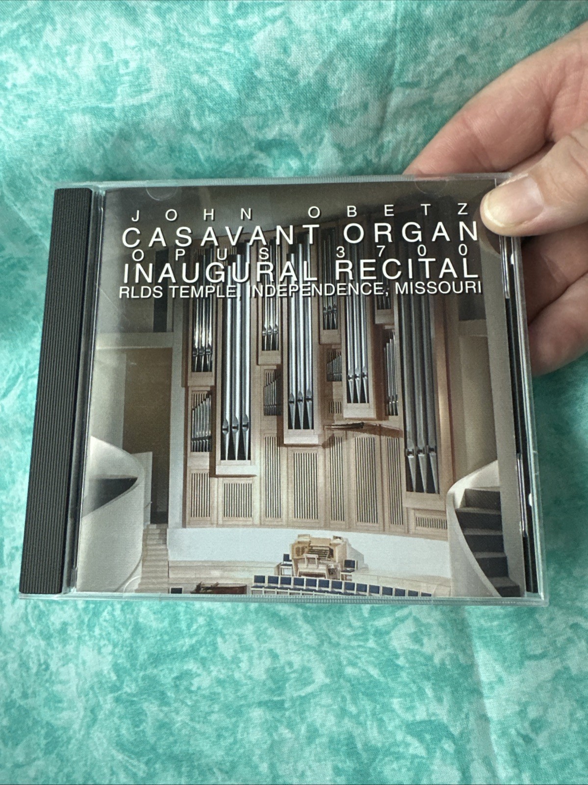 John Obetz: Casavant Organ Opus 3700 Inaugural Recital (CD, 1994) ~ Used E1