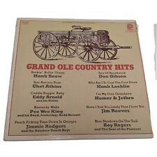 VINTAGE Grand Ole Country Hits ACL-7054 vinyl RECORD ALBUM 1963 picture
