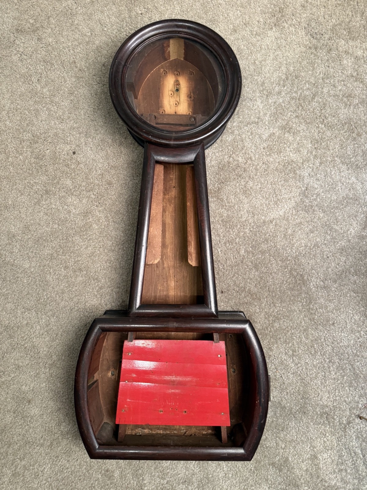 (CC560) E Howard No. 4 Banjo Clock Case - Parts Only