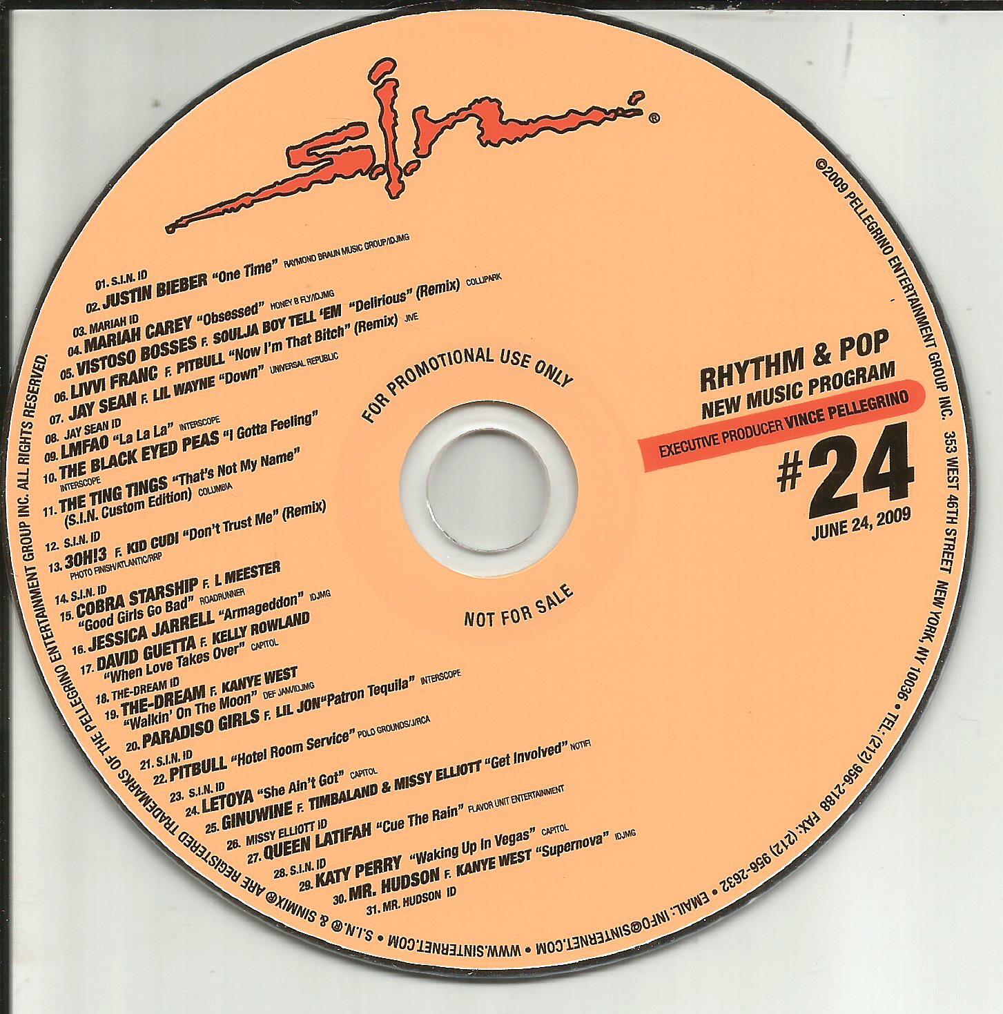 PROMO CD MARIAH CAREY Justin Bieber KATY PERRY Lmfao PITBULL Ginuwine KANYE WEST
