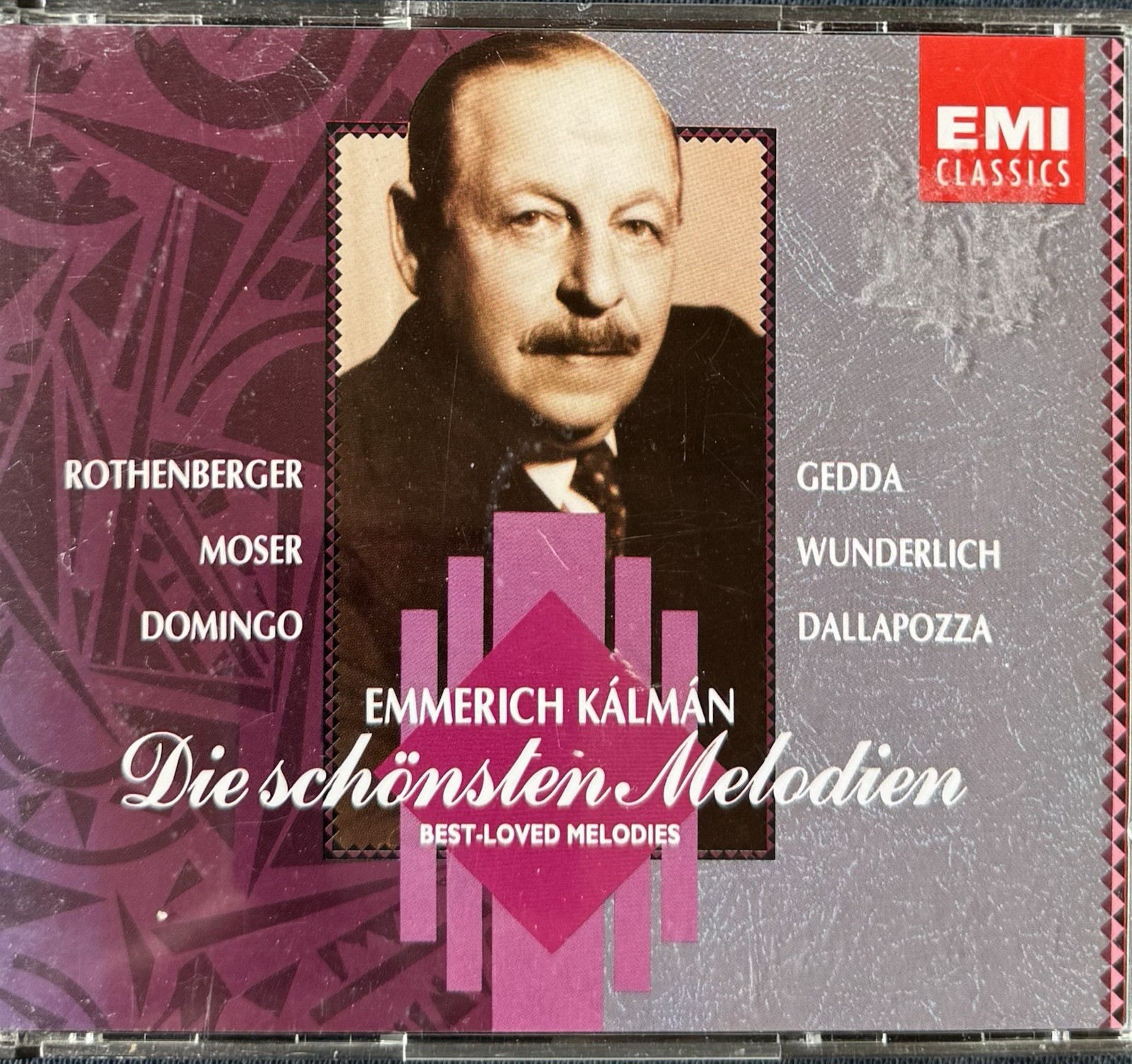 Kálmán—Die schönsten Melodien (Rothenberger, Gedda, Wunderlich, Domingo…). 2CD