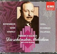 Kálmán—Die schönsten Melodien (Rothenberger, Gedda, Wunderlich, Domingo…). 2CD picture