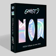 GHOST9 [NOW : WHERE WE ARE, HERE] 3rd Mini Album CD+PhotoBook+3 Card+Sticker+etc picture