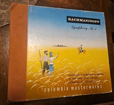 Rachmaninoff Symphony Rare 1940s 78 RPM No. 2 Columbia Masterworks Steinweiss picture