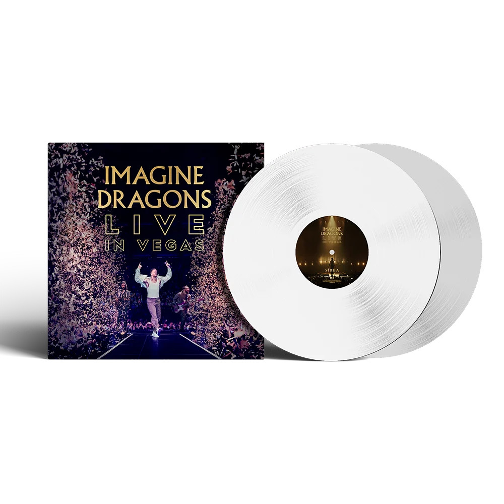 Imagine Dragons - Live In Vegas Limited Edition White Vinyl Record 2LP