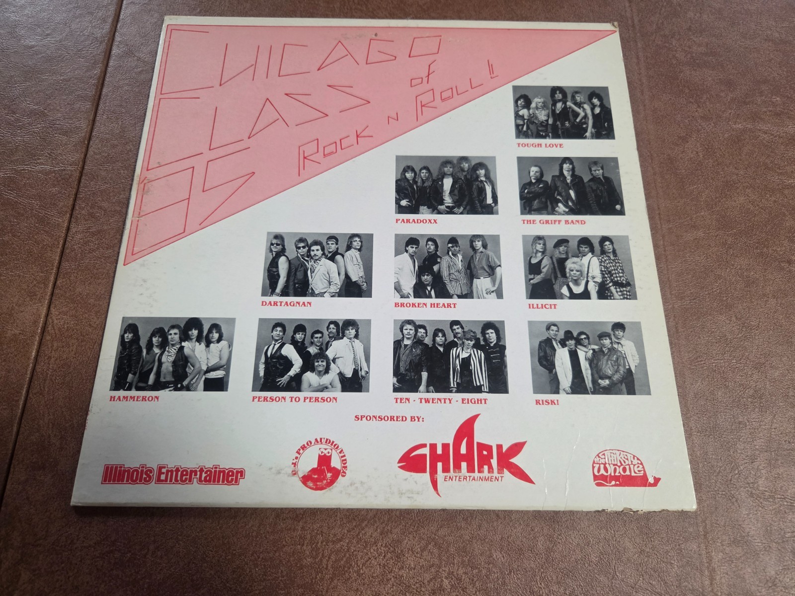 CHICAGO CLASS OF \'85 (SILVER FIN, 1985) HAIR METAL NEW WAVE PARADOXX TOUGH LOVE