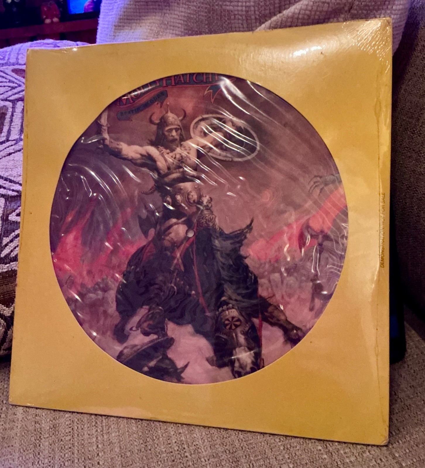 MOLLY HATCHET Beatin' The Odds 1980 US PROMO Only PICTURE DISC LP - Sealed -Mint
