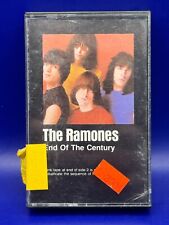 THE RAMONES END OF THE CENTURY CASSETTE TAPE SIRE BLACK COVER WHITE TAPE picture