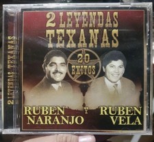 Ruben Naranjo Y Ruben Vela - 2 Leyendas Texanas 20 Exitos [Brand New Sealed CD] picture