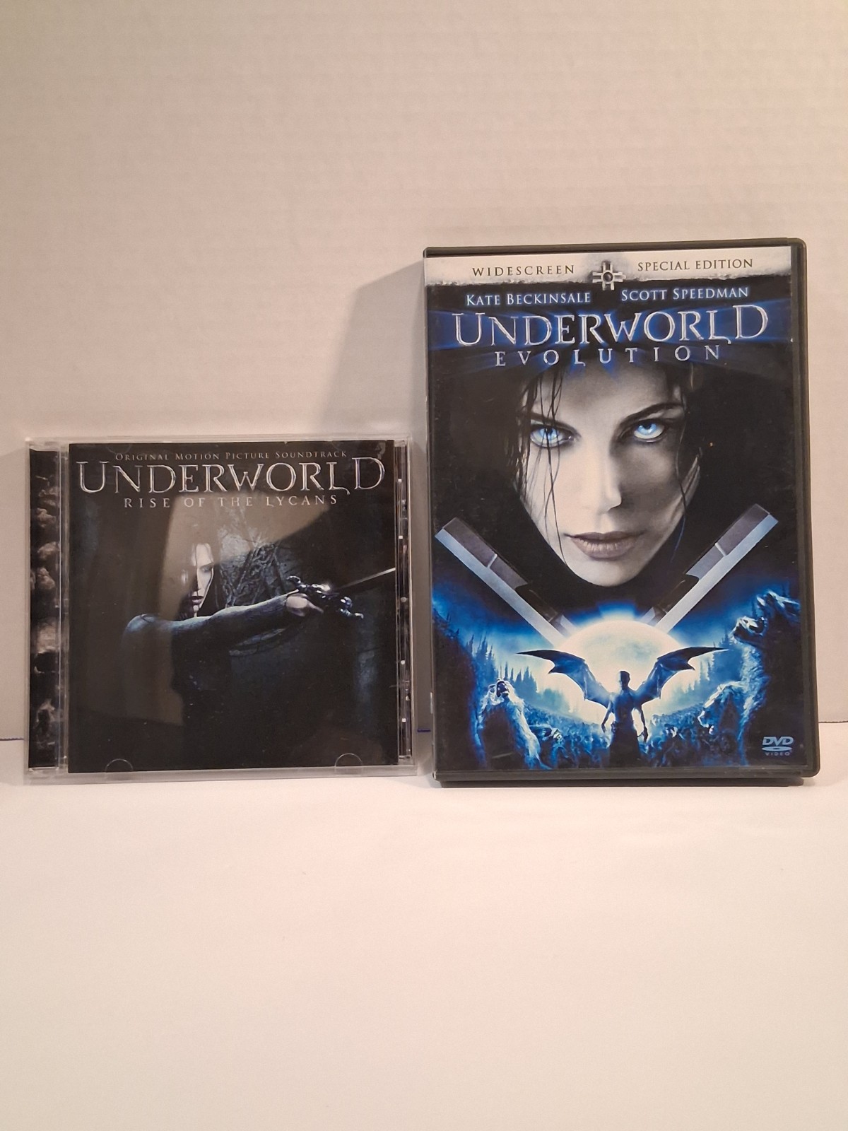 Underworld: Rise of the Lycans Motion Picture Soundtrack CD & Evolution DVD NM